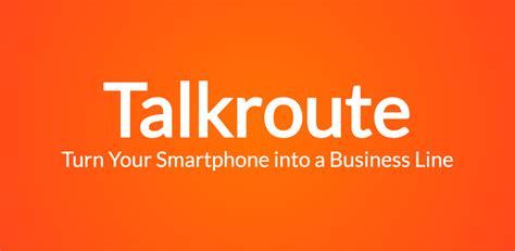 Talkroute lets you customize your welcome messages, auto attendant, music-on-hold, and voicemail greetings. . Talkroute download